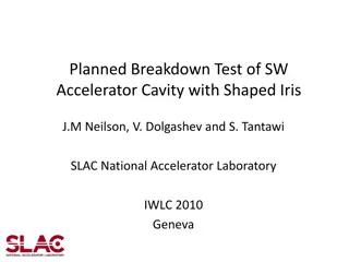 Breakdown Test of SW Accelerator Cavity with Shaped Iris