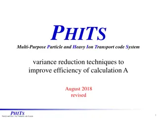 Efficiency Enhancement in PHITS: Variance Reduction Techniques for Particle and Heavy Ion Transport