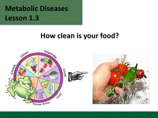 Food Safety and Preventing Food-borne Illness