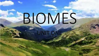 Understanding Biomes and Ecosystems in Nature