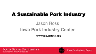 Sustainability and Innovation in the Iowa Pork Industry