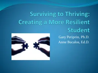 Exploring Student Resiliency and Development in Education Workshops