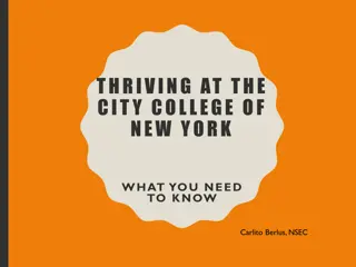 Guide to Success at City College of New York