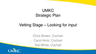 UMKC Strategic Plan Overview and Stakeholder Commitments