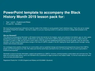 Editable PowerPoint Template for Black History Month Lesson Pack