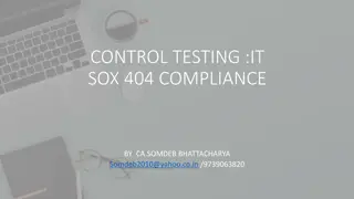 Understanding SOX Compliance and IT Controls in Financial Institutions