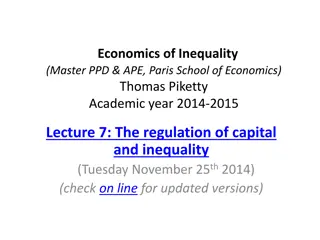 Global Wealth Inequality Dynamics: Insights from Piketty's Lecture