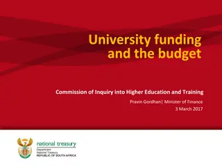 Higher Education and Budget Commission of Inquiry