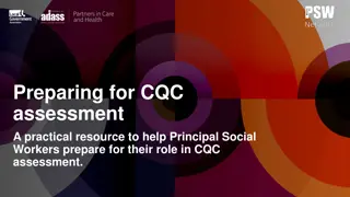 Preparing for CQC Assessment: Practical Resource for Principal Social Workers