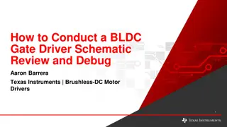 Conducting a BLDC Gate Driver Schematic Review and Debug Process