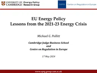 Insights on EU Energy Policy and Market Design from the 2021-23 Energy Crisis