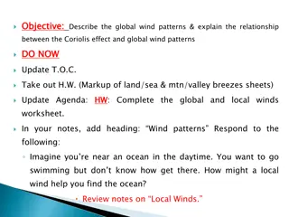 Understanding Global Wind Patterns and the Coriolis Effect