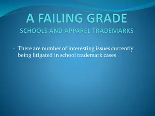 Current Issues in School Trademark Litigation