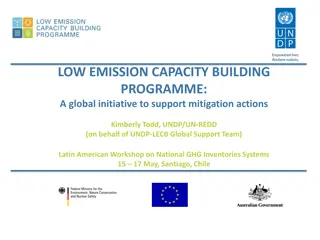 Global Low Emission Capacity Building Programme Overview