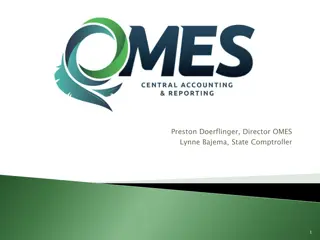 Financial Excellence and Security: OMES Director and State Comptroller Overview