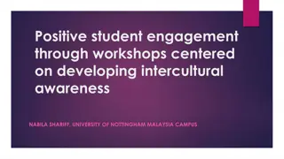 Enhancing Student Engagement with Intercultural Awareness Workshops