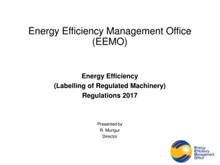 Energy Efficiency Management Office (EEMO) Regulations 2017 Overview