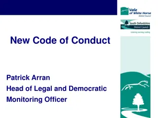 Understanding the New Code of Conduct for Councillors in Oxfordshire