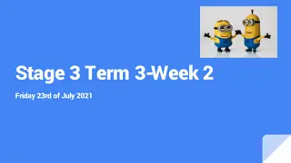 Friday Learning Activities for Week 2