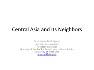 Central Asia: Dynamics and Influences