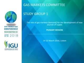 Gas Markets Committee Study Group: Fueling the Future with Gas