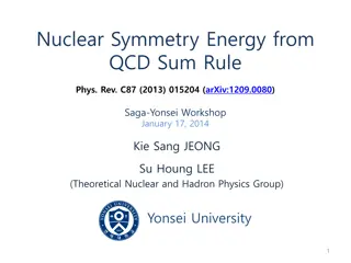 Exploring Nuclear Symmetry Energy with QCD Sum Rule