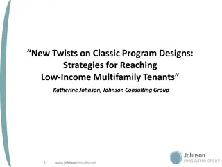 Innovative Approaches to Reach Low-Income Multifamily Tenants