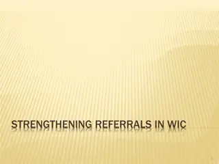 Enhancing WIC Referrals for Improved Health Outcomes