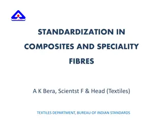 Standardization in Composites and Speciality Fibres by A.K. Bera