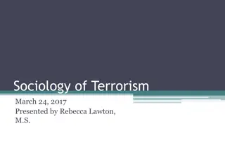 Sociology of Terrorism: Understanding the Dynamics and Impacts