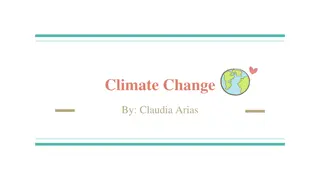 Exploring Climate Change and Global Warming through Multimedia