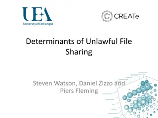 Determinants of Unlawful File Sharing: Insights and Implications