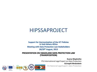 Overview of Data Protection Law Transposition in Swaziland