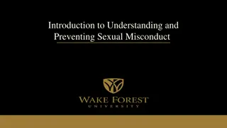 Preventing Sexual Misconduct at Wake Forest University