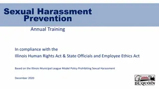 Sexual Harassment Prevention Training Policy Overview