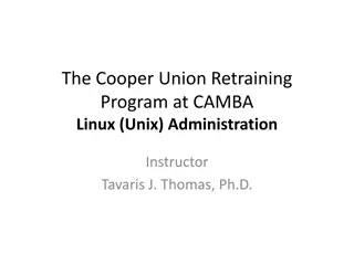 Linux Administration Essentials: A Comprehensive Training Program