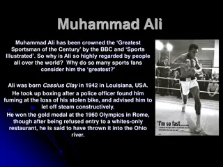 The Legend of Muhammad Ali - A Tribute to the Greatest Sportsman