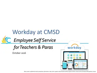 Enhancing Efficiency and Learning with Workday at CMSD