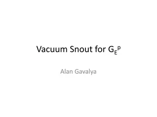 Engineering Analysis and Design of Vacuum Snout for GEp - Project Overview