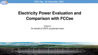 Comparison of Electricity Power Systems Between CEPC and FCCee