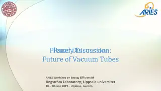 Future of Vacuum Tubes: ARIES Workshop Discussion Highlights