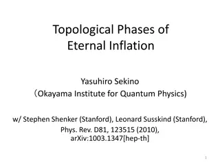 Topological Phases of Eternal Inflation in Metastable Vacuum Theory