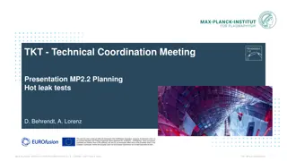 Technical Coordination Meeting Presentation MP2.2 Update