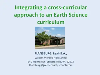 Exploring a Cross-Curricular Approach to Earth Science Curriculum