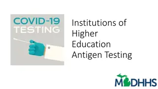 Antigen Testing in Higher Education Institutions