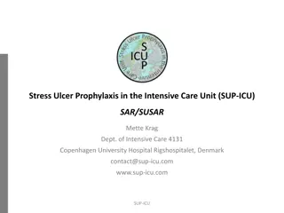 Stress Ulcer Prophylaxis in ICU - Adverse Reactions Reporting Guidelines