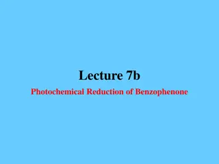 Photochemical Reduction of Benzophenone