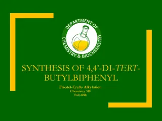 Organic Chemistry Synthesis Lab Overview for Fall 2018