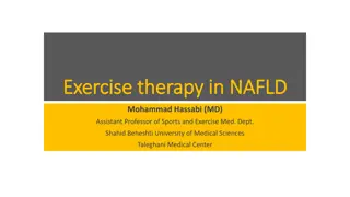 Benefits of Exercise Therapy in Nonalcoholic Fatty Liver Disease (NAFLD)