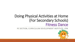 Encouraging Secondary School Students to Stay Active at Home